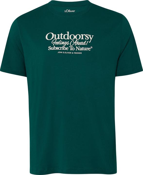 Immagine prodotto S.Oliver T-Shirt Baumwoll-T-Shirt mit Frontprint (5XL)