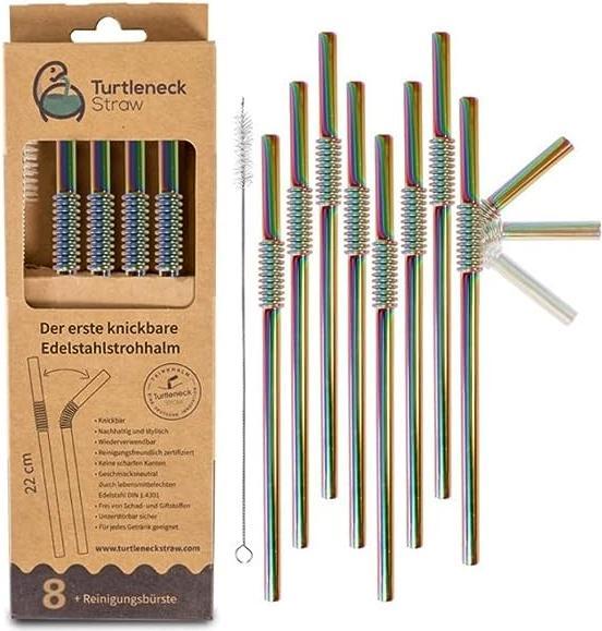 Image du produit Turtleneck Straw Pailles à boire (8x)