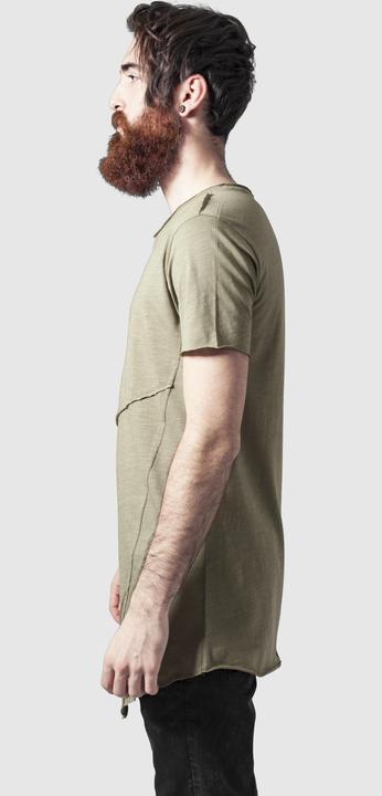 Produktbild Urban Classics Long Open Edge Front Zip Tee (XXL)