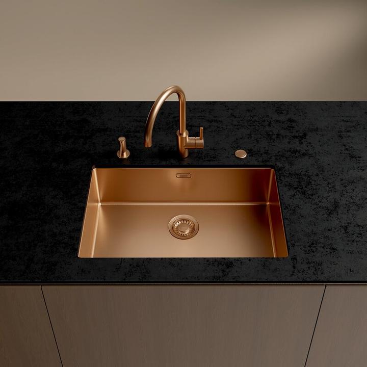 Actual product image Franke 127.0662.644 (Fitted sink with draining board, 45 cm, 72.50 cm)