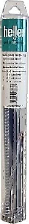 Image du produit Heller Jeu d'outils à emmancher SDS-plus 6 pièces avec foret pointu/plat/spat+ SDS