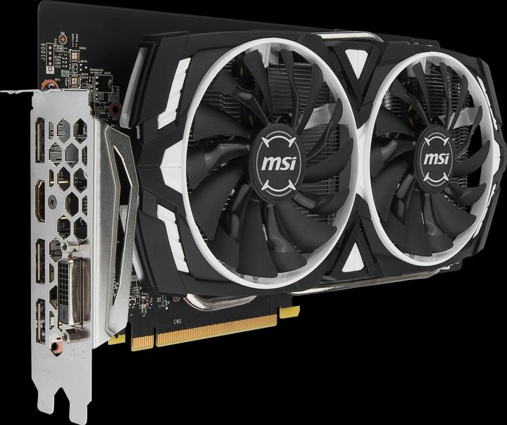 Actual product image MSI GeForce GTX 1060 ARMOR OCV1 (6 GB)