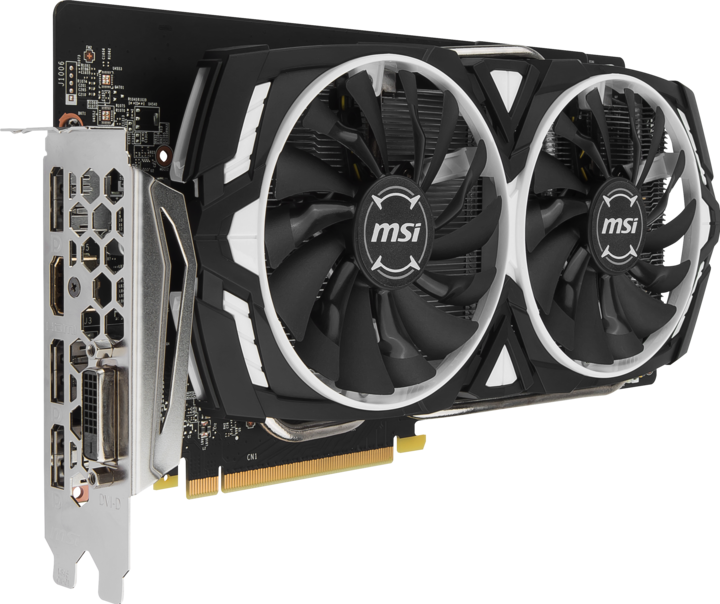 Produktbild MSI GeForce GTX 1060 ARMOR OCV1 (6 GB)