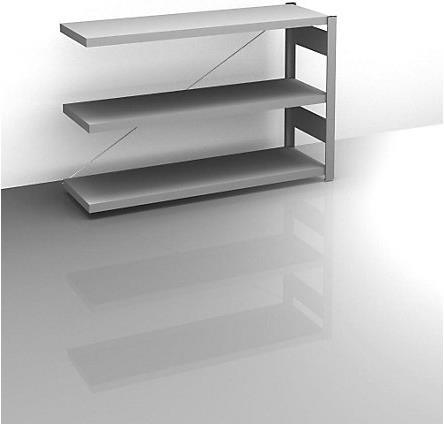 Actual product image Hofe Sideboard boltless shelving unit, galvanised