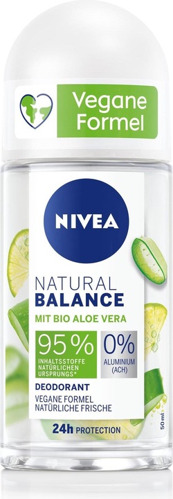 Immagine prodotto NIVEA Natural Balance Aloe Vera Biologica (Roll-on, 50 ml)