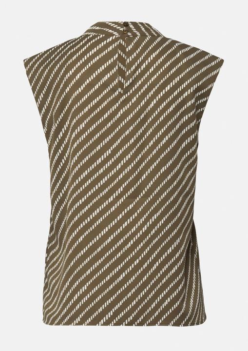 Produktbild Comma Bluse Chiffonbluse mit subtiler Power Schulter im Allover Print (42)