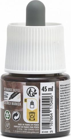 Productafbeelding Pebeo Colorex waterinkt (Duifgrijs, 45 ml)