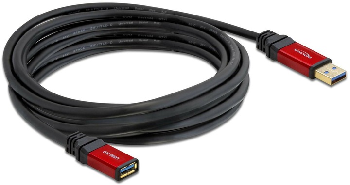 Image du produit Delock Câble d'extension USB-A-USB-A (5 m, USB 3.0)