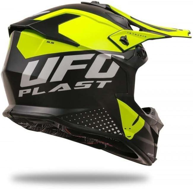Productafbeelding Ufo Plast INTREPID helm zwart/geel L (L)