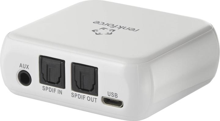 Produktbild Renkforce 2-in-1 Mobiler Bluetooth Audiosender/-empfänger (Sender & Empfänger)