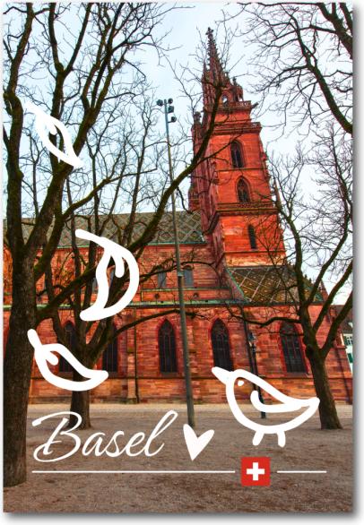 Immagine prodotto CreaDiva Fotomagnet Basel - Münster Bäume