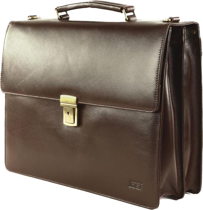 Actual product image Jost Skagen briefcase leather 40 cm laptop compartment