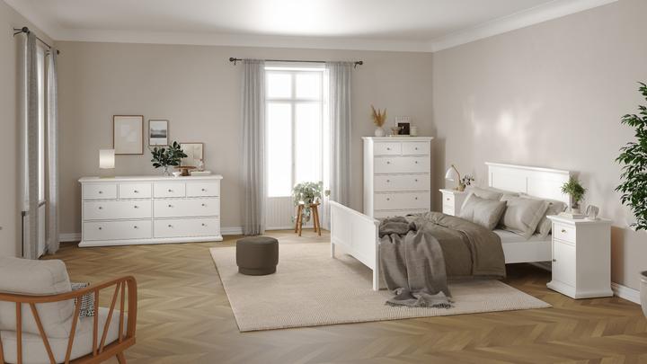 Image du produit Tvilum Paris Commode 8 tiroirsBlanc (183.40 x 48.50 x 86.88 cm)