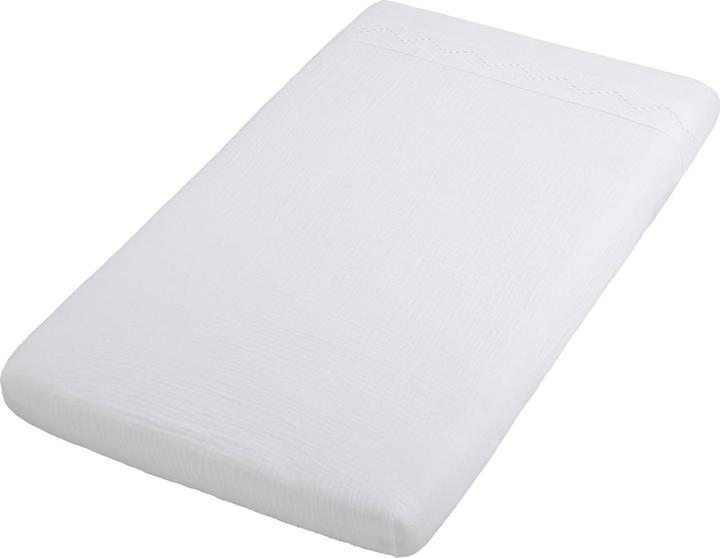 Actual product image Baby's only Fitted sheet Calm - with embroidery