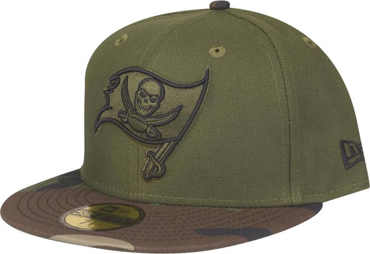 Actual product image New Era 59Fifty Cap - Tampa Bay Buccaneers wood camo - 7 3/8 (7 3/8)