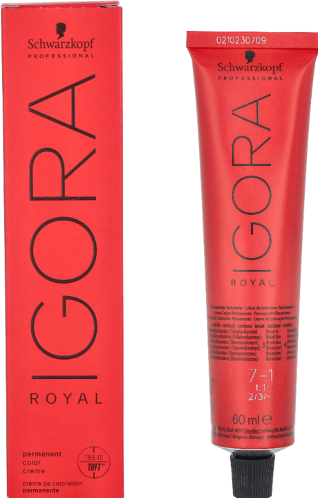 Produktbild Schwarzkopf Professional Igora Royal (7-1 Mittelblond Cendre)