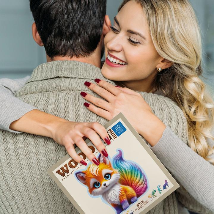 Produktbild WoodenCity Cute Fox (50 Teile)