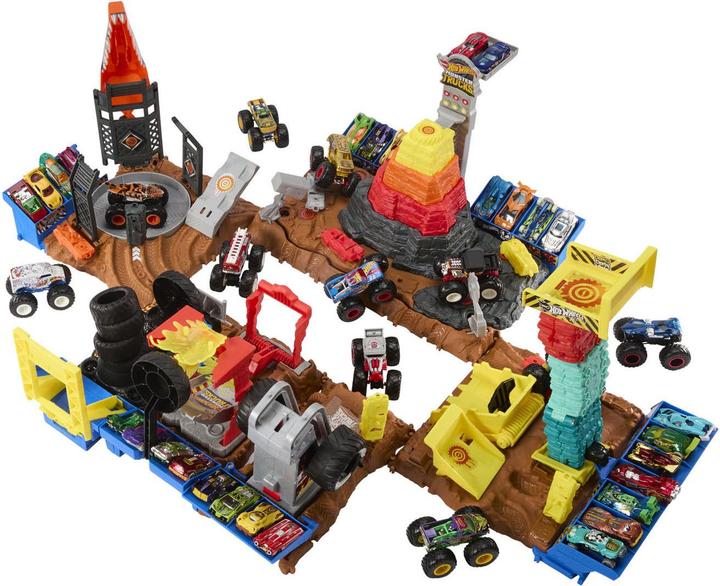 Produktbild Hot Wheels Monster Trucks Arena World Main Event: Bone Shaker’s Ultimate Crush Yard