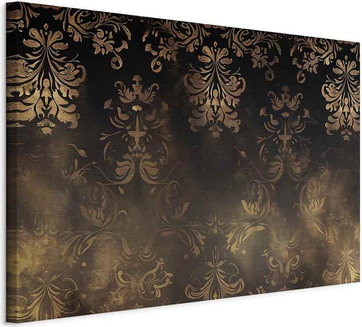 Produktbild Artgeist Baroque Ornaments in Patinated Gold and Browns: Retro Motif (120 x 80 cm)