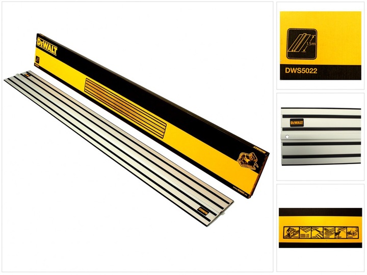 Actual product image DeWalt Guide rails (150 cm)