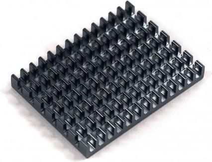 Actual product image HutoPi Heat sink for Raspberry Pi4