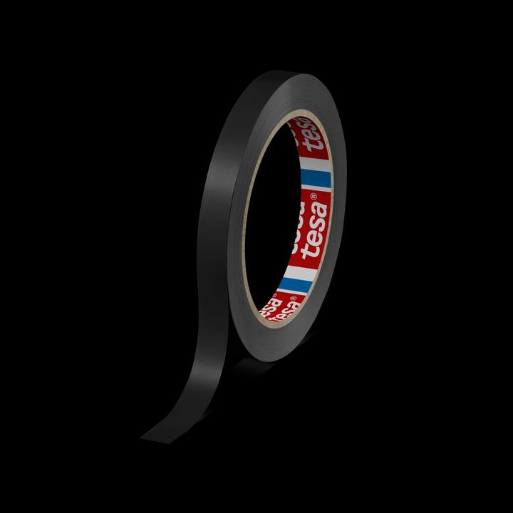 Actual product image tesa Packing tape 66m x 12mm black (12 mm)