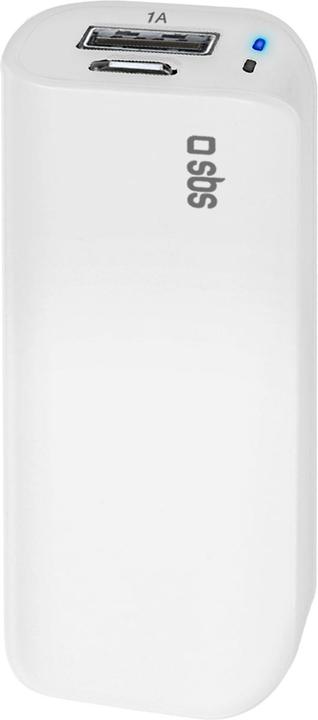 SBS Compact Power Bank (3000 mAh, 11.10 Wh)