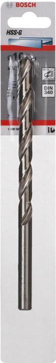 Image du produit Bosch Professional Zubehör Forets à métaux HSS-G, DIN 340, 10 x 121 x 184 mm, lot de 1 (10 mm)