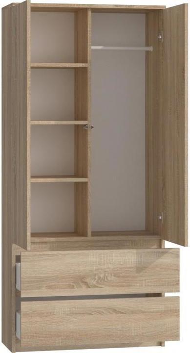 Image du produit Topeshop Szafa Malwa (90 x 50 x 180 cm)