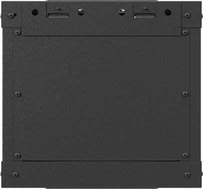 Produktbild Lanberg Szafa Instalacyjna Rack Wisząca 10 4u 300x300 Czarna Drzwi Przeszklone (Flat Pack) (4 HE, 10 Zoll Rack)