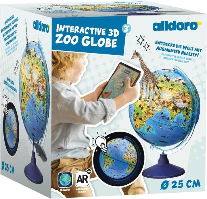 Image du produit Alldoro Globe 3D interactif Zoo, 25 cm (25 cm)