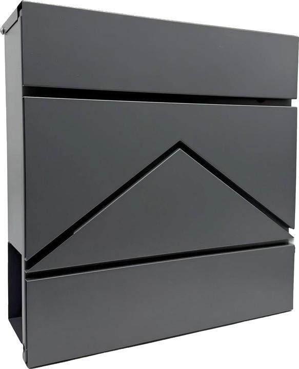 1x Briefkasten, 4x Schlüssel, Montageanleitung, Montagematerial