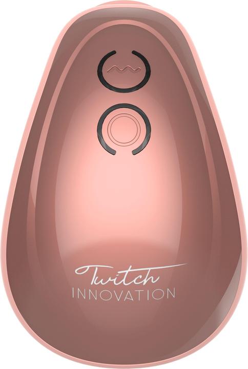 Actual product image Doc Johnson Innovation Twitch Hands free Suction & Vibration