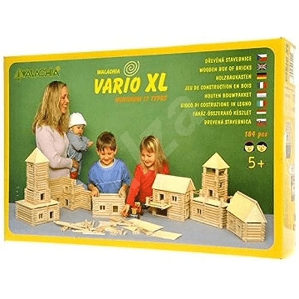 Walachia Holzbausatz Vario XL / ab 5 Jahren / 184 Teile / Schwierigkeit: gering (33W21)
