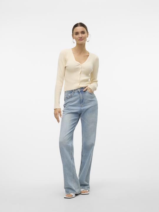 Actual product image Vero Moda Vmglory Rib Ls V-Neck Cardigan Ga Noos (M)