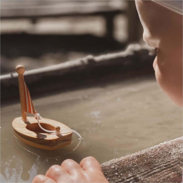 Actual product image Eichhorn Houten Zeilbootjes, 2st.