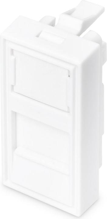 Actual product image Digitus 22nd port cover with transp. title block for DN-93802-5, content: 1x cover, RAL9003