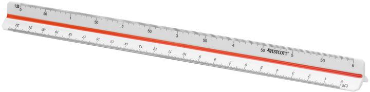 Actual product image Westcott Reduction scale (30 cm, Plastic)