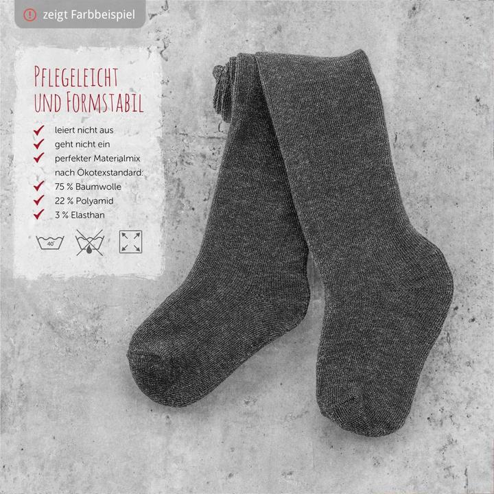 Immagine prodotto La Loona Collant per bambini LaLoona Collant per bambini 4 pezzi - rosa bianco - (86/92)