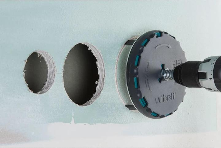 Actual product image wolfcraft 1 AH 45-130 Adjustable hole saw ø45-130 (45 mm, 130 mm)