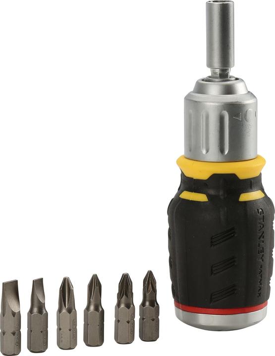 Produktbild Stanley Stan Bit-Schraubendr.-Set FatMax 6 Bits FMHT0-62688 (Phillipps-Kreuzschlitz (PH), Schlitz)
