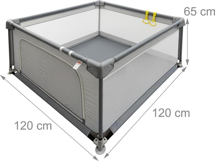 Actual product image Relaxdays Playpen (120 cm, 120 cm)