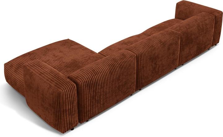 Image du produit Micadoni Canapé D'Angle Droit Modulaire, "Martina", 3 Places, 332x176x75 Fabriqué en Europe (Canapé d'angle)