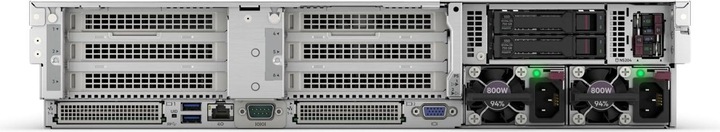 Produktbild HPE E ProLiant DL385 Gen11 16 Core, RDIMM 2R 4800 MT/s, 8xLFF, 2xPS, NS2 (Amd Epyc 9124, 64 GB, Rack Server)