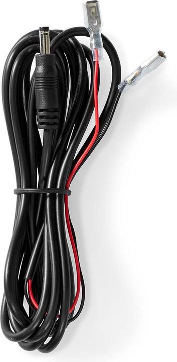Nedis Câble d'alimentation | F1 | DC femelle | Droit | Droit | Cuivre | 2.00 m | Rond | PVC | Noir | Carto