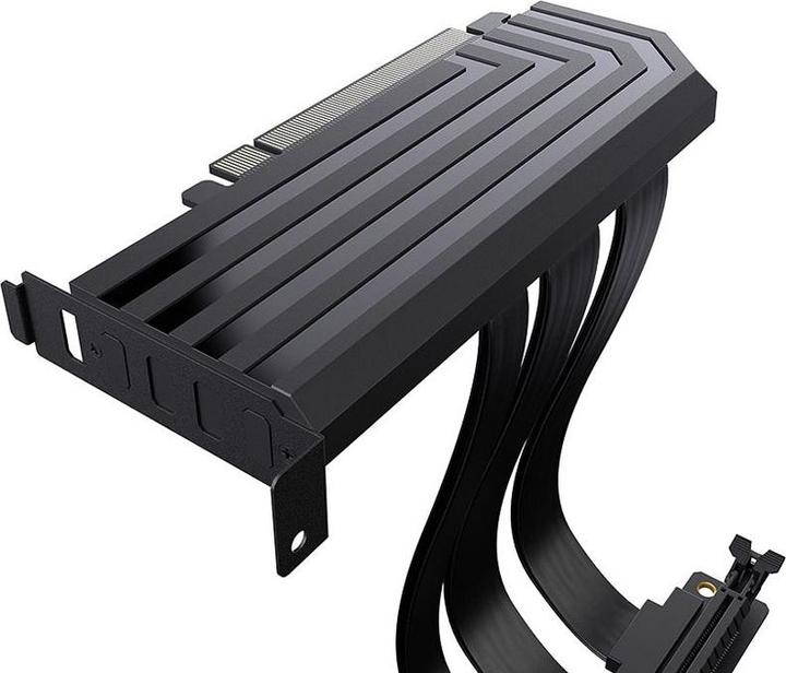 Produktbild Hyte Riser Cable PCIe 4.0 bk 200mm ACC-HYTE-PCIE40-B (20 cm, PCIe)