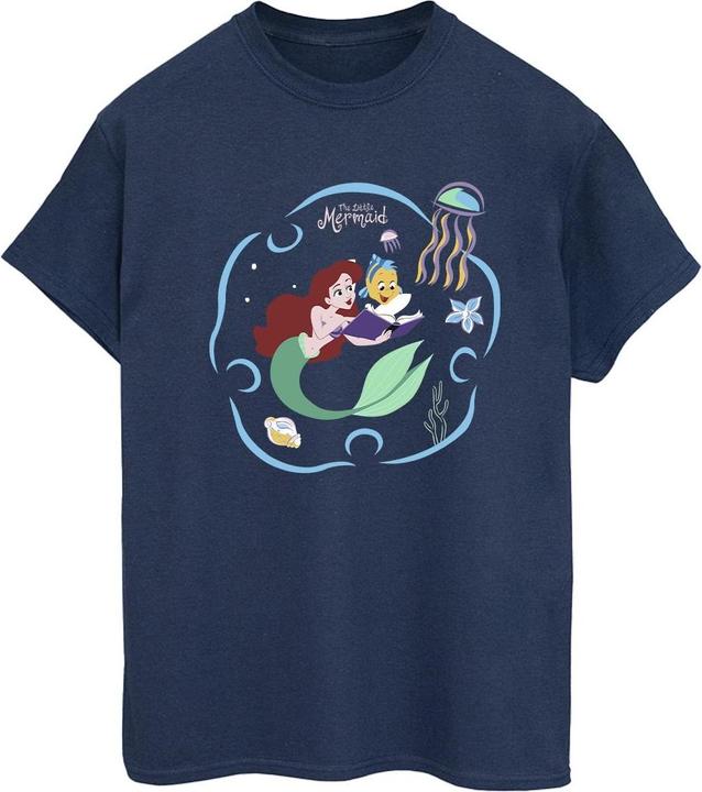 Produktbild Disney The Little Mermaid Reading A Book TShirt (M)