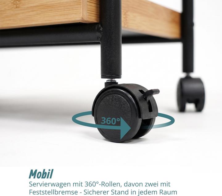 Actual product image Relaxdays trolley