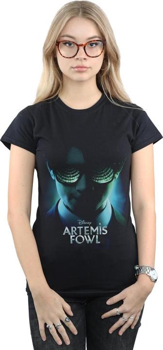 Actual product image Disney Womens/Ladies Artemis Fowl Poster Cotton T-Shirt (S)