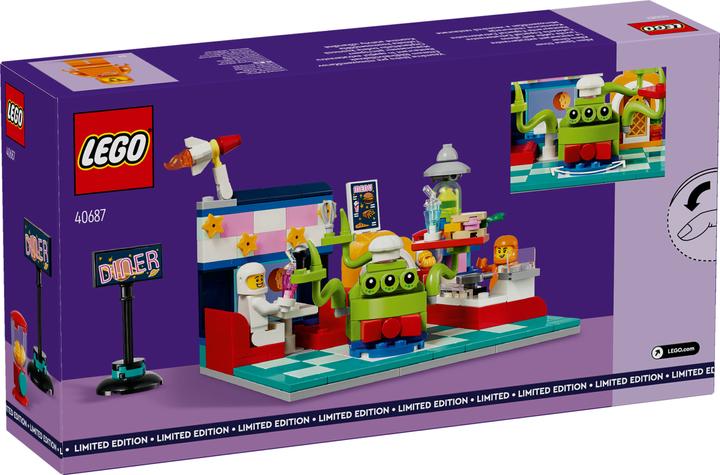 Actual product image LEGO Alien-Diner Limited Edition (40687)